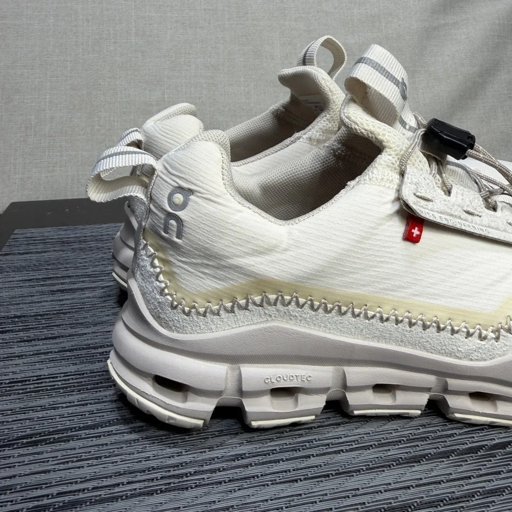 On Cloudaway Shoes - Women 7.5 - White Pearl  49.98945 Sustainable Travel